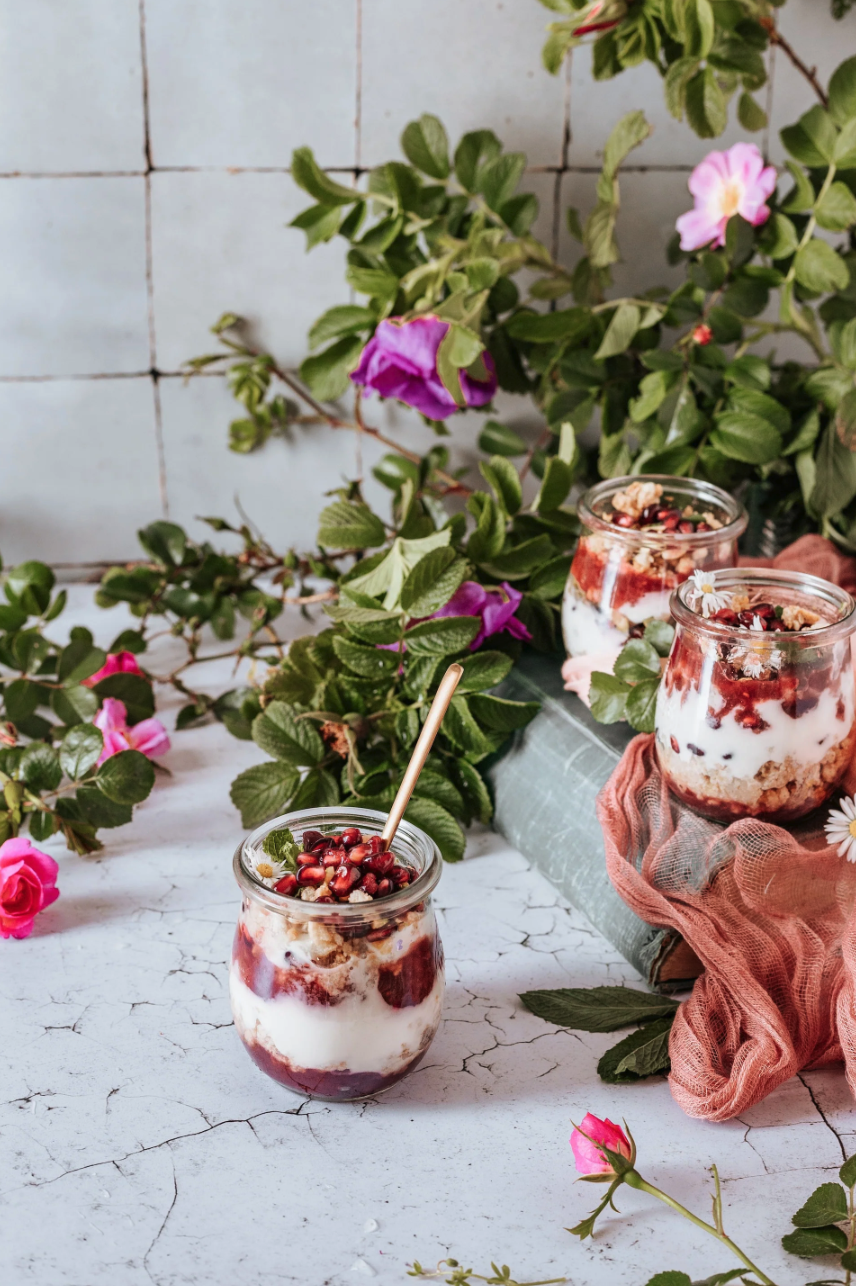 Vanilla Yogurt With Swirl Infusion